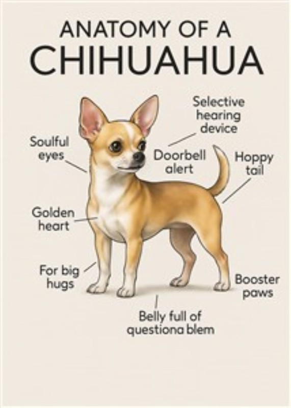 Charmerende Chihuahua: Din Bedste Ven - Oplev det livlige og legende væsen ved en Chihuahua med denne farverige illustration. Perfekt til hundeelskere, denne kunst gør ethvert rum mere indbydende og fyldt med sjov.