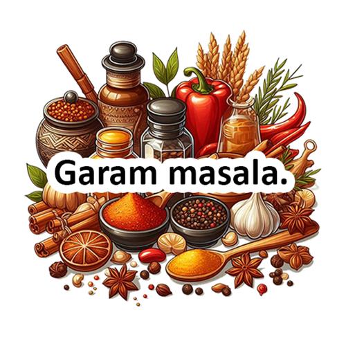 Garam Masala og Krydderier