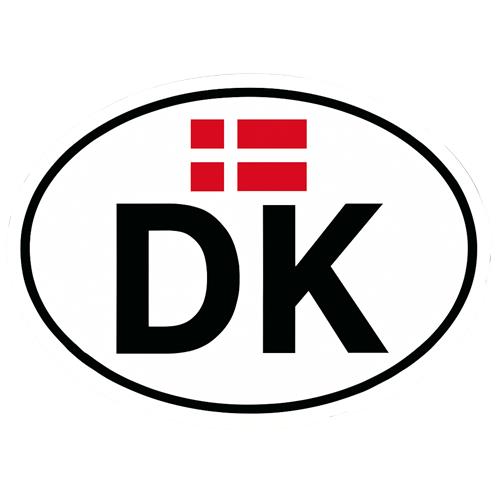 Dansk Logo med Flag